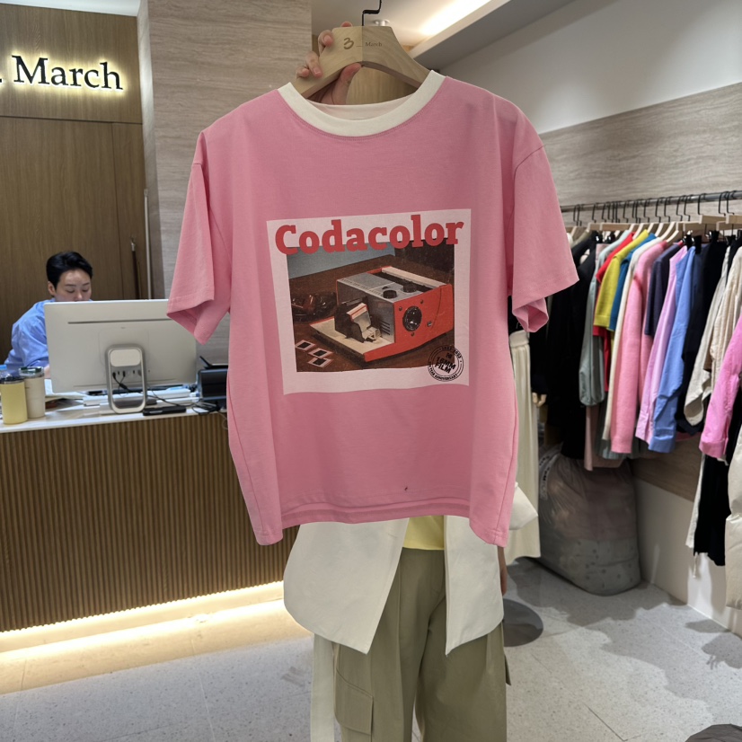 BISHOP/APOINT/3MARCH東大門代購女裝新品熱賣推薦26春夏T恤BISHOP/APOINT/3MARCHT恤圖色4