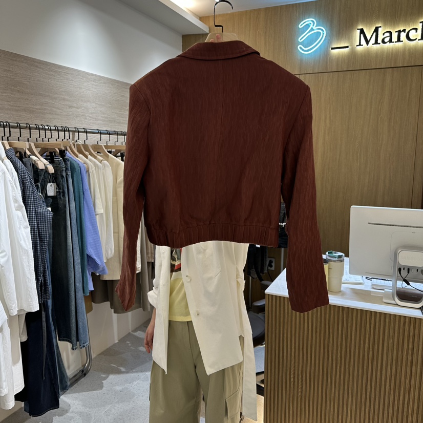 BISHOP/APOINT/3MARCH韓國直郵女裝新品人氣26春夏夾克BISHOP/APOINT/3MARCH夾克