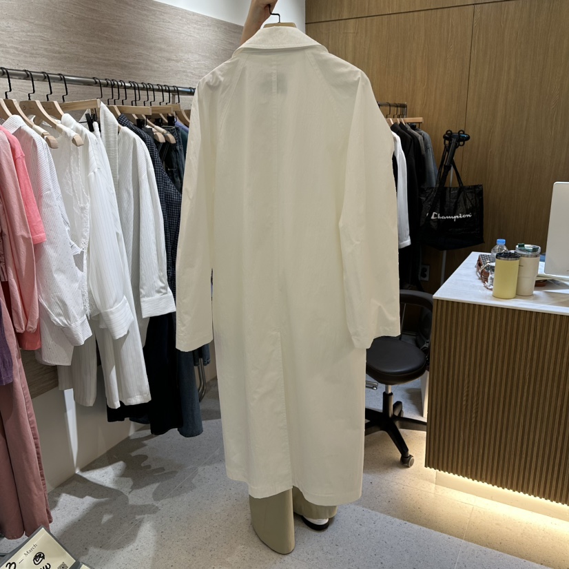 BISHOP/APOINT/3MARCH韓國直郵女裝新款推薦休閑長款風衣BISHOP/APOINT/3MARCH長款風衣