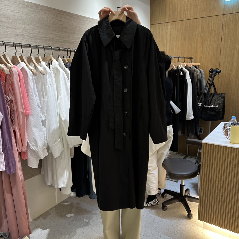 BISHOP/APOINT/3MARCH韓國直郵女裝新款推薦休閑長款風衣BISHOP/APOINT/3MARCH長款風衣圖色2