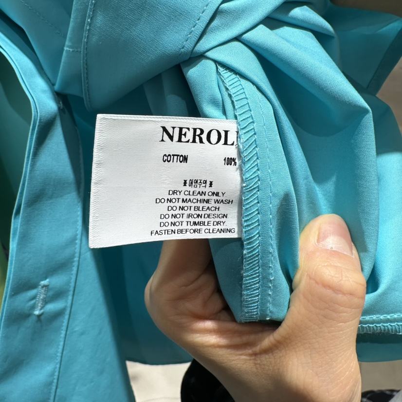 NEROLI 36東大門實拍女士新款26春夏真品襯衫蕾絲衫絲綢NEROLI 36襯衫/蕾絲衫