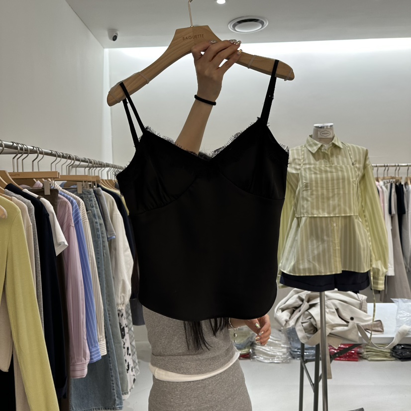BAGUETTE-P韓國直郵女士新款推薦時尚人氣真品休閑吊帶背心BAGUETTE-P吊帶/背心圖色2