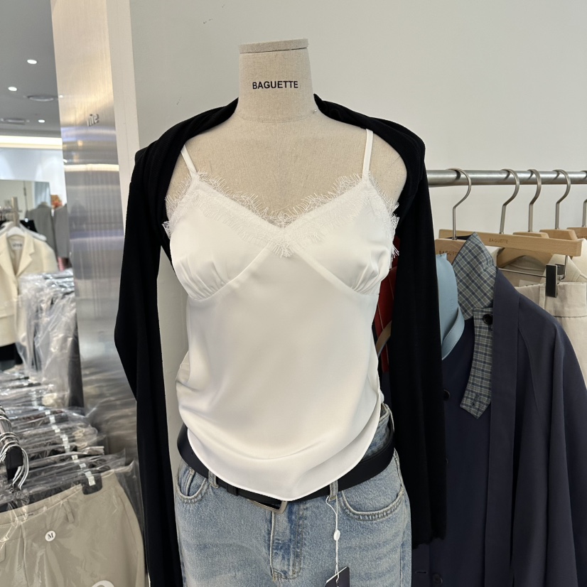 BAGUETTE-P韓國直郵女士新款推薦時尚人氣真品休閑吊帶背心BAGUETTE-P吊帶/背心圖色3