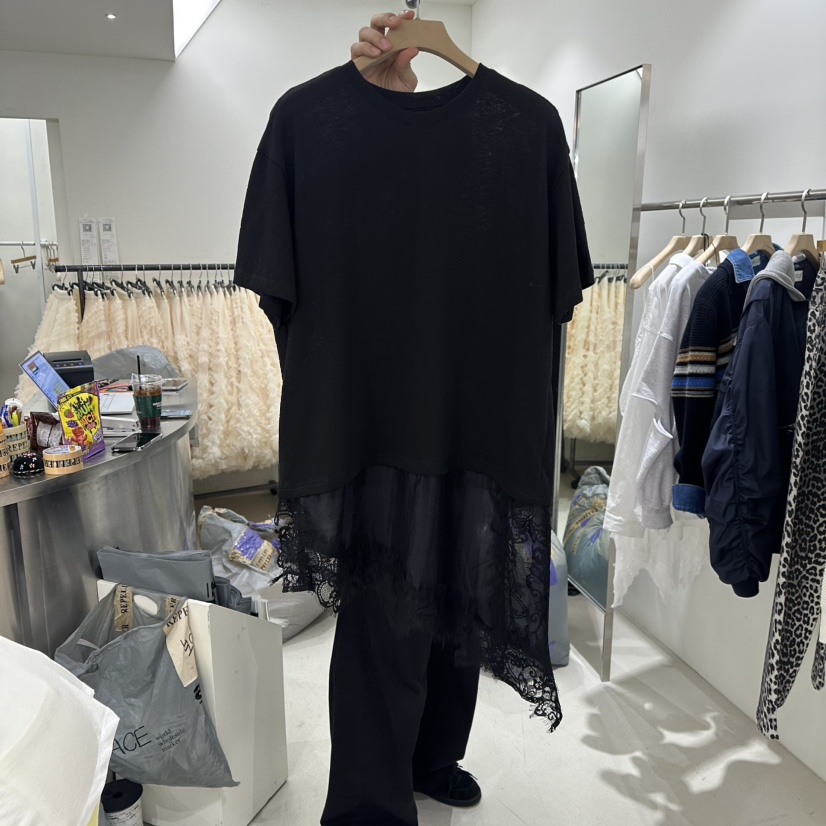 REPELLER韓國直郵女士新款時尚26春夏熱賣職業連衣裙蕾絲REPELLER連衣裙圖色2