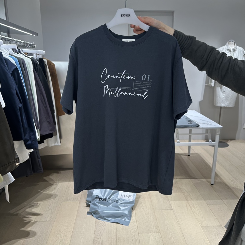 FAVOR-P東大門代購女士新款人氣休閑推薦真品T恤不含飾品FAVOR-PT恤圖色3