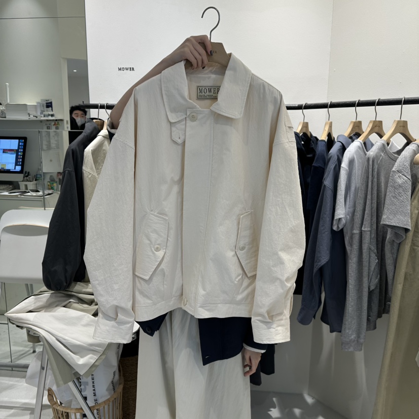 MOWER東大門代購女士新品推薦人氣時尚熱賣26春夏職業夾克MOWER夾克圖色1