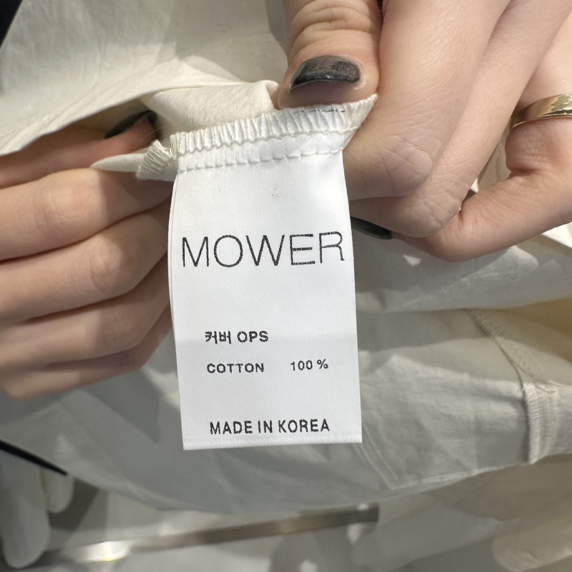 MOWER韓國直郵女士新款26春夏人氣推薦時尚職業真品連衣裙MOWER連衣裙