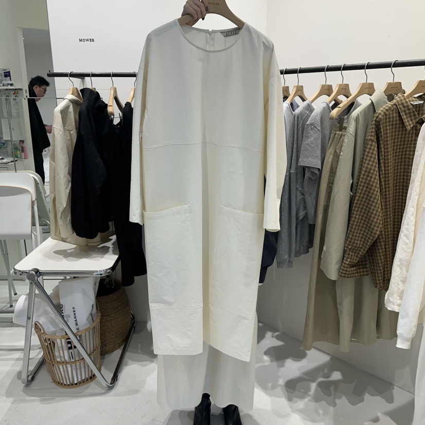 MOWER韓國直郵女士新款26春夏人氣推薦時尚職業真品連衣裙MOWER連衣裙圖色1