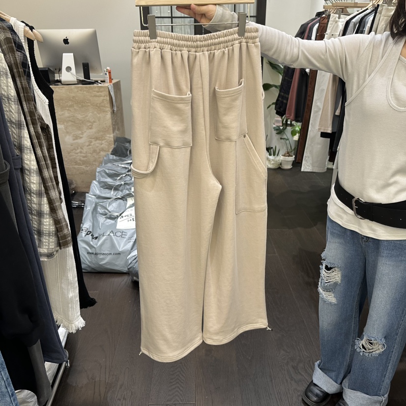 VIBELLE韓國代購女裝新款熱賣職業休閑時尚真品推薦休閑褲VIBELLE休閑褲