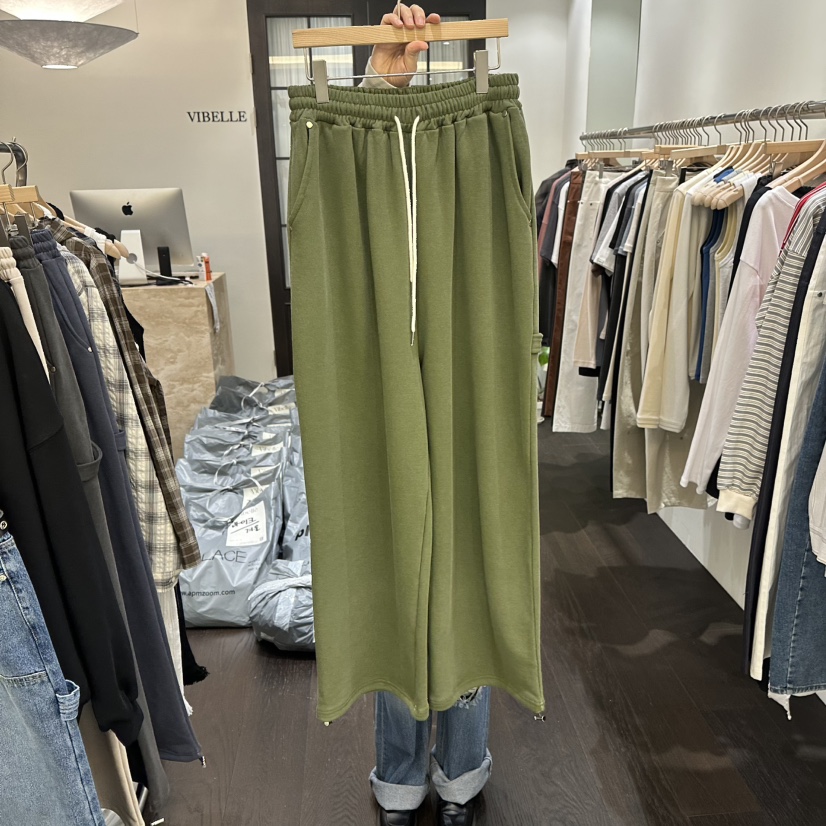 VIBELLE韓國代購女裝新款熱賣職業休閑時尚真品推薦休閑褲VIBELLE休閑褲圖色3