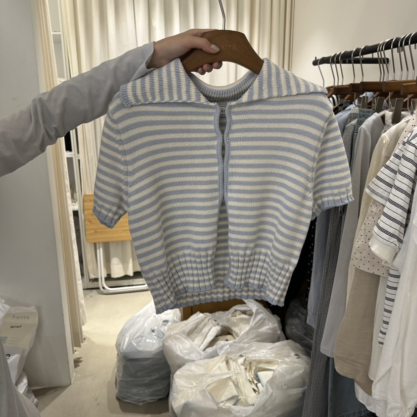 SIERRA東大門代購女士新款時尚推薦熱賣休閑真品職業針織衫SIERRA針織衫圖色1