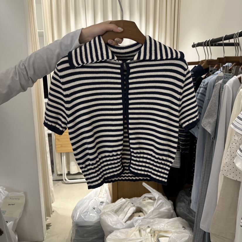 SIERRA東大門代購女士新款時尚推薦熱賣休閑真品職業針織衫SIERRA針織衫圖色2