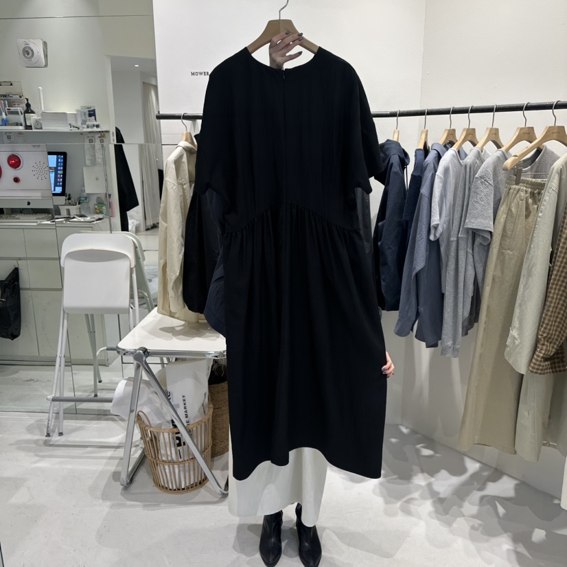 MOWER東大門實拍女士新品26春夏真品人氣熱賣時尚職業連衣裙MOWER連衣裙