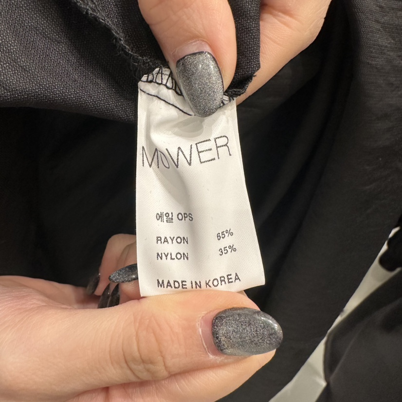 MOWER東大門實拍女士新品26春夏真品人氣熱賣時尚職業連衣裙MOWER連衣裙