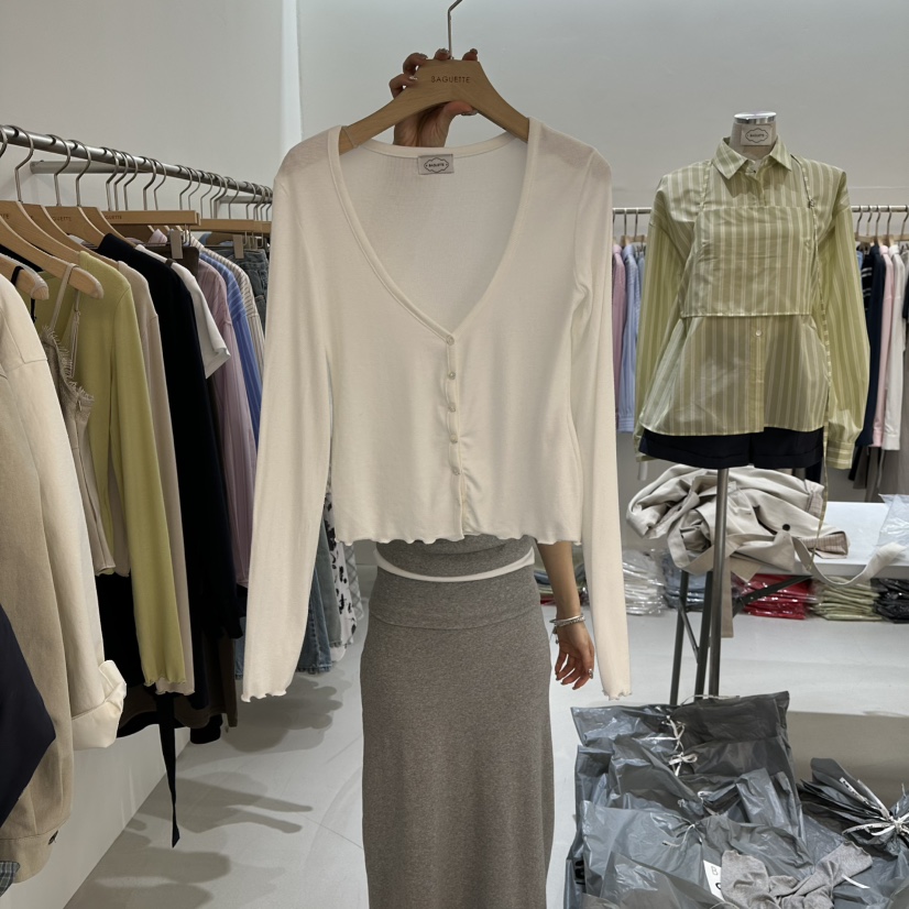 BAGUETTE-P東大門代購女士新品人氣職業推薦針織衫不含內搭BAGUETTE-P針織衫圖色5