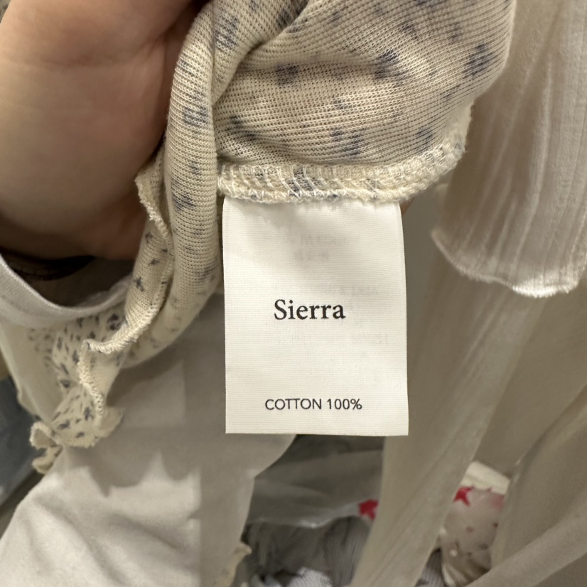 SIERRA東大門直郵女裝新品推薦26春夏熱賣人氣真品長袖T恤SIERRA長袖T恤