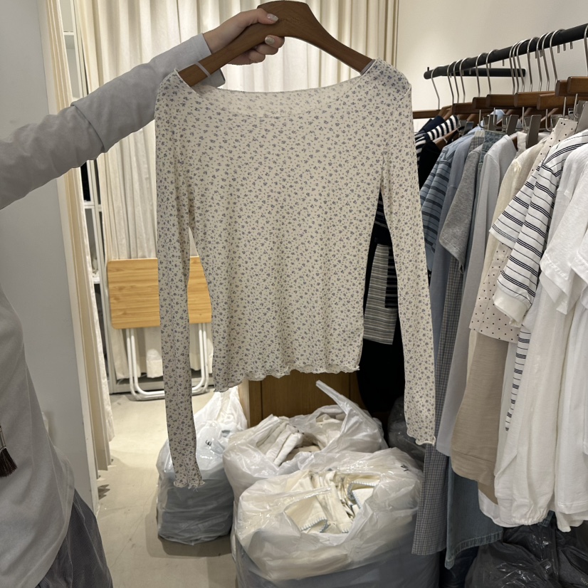 SIERRA東大門直郵女裝新品推薦26春夏熱賣人氣真品長袖T恤SIERRA長袖T恤圖色1