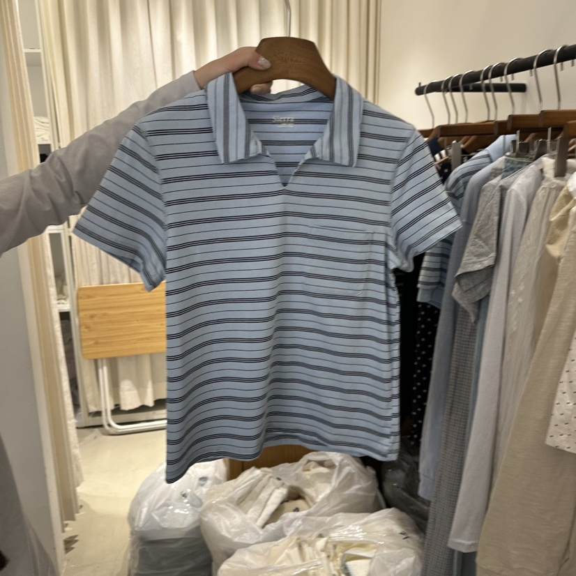 SIERRA韓國代購女士新品人氣時尚真品熱賣26春夏職業推薦T恤SIERRAT恤圖色3