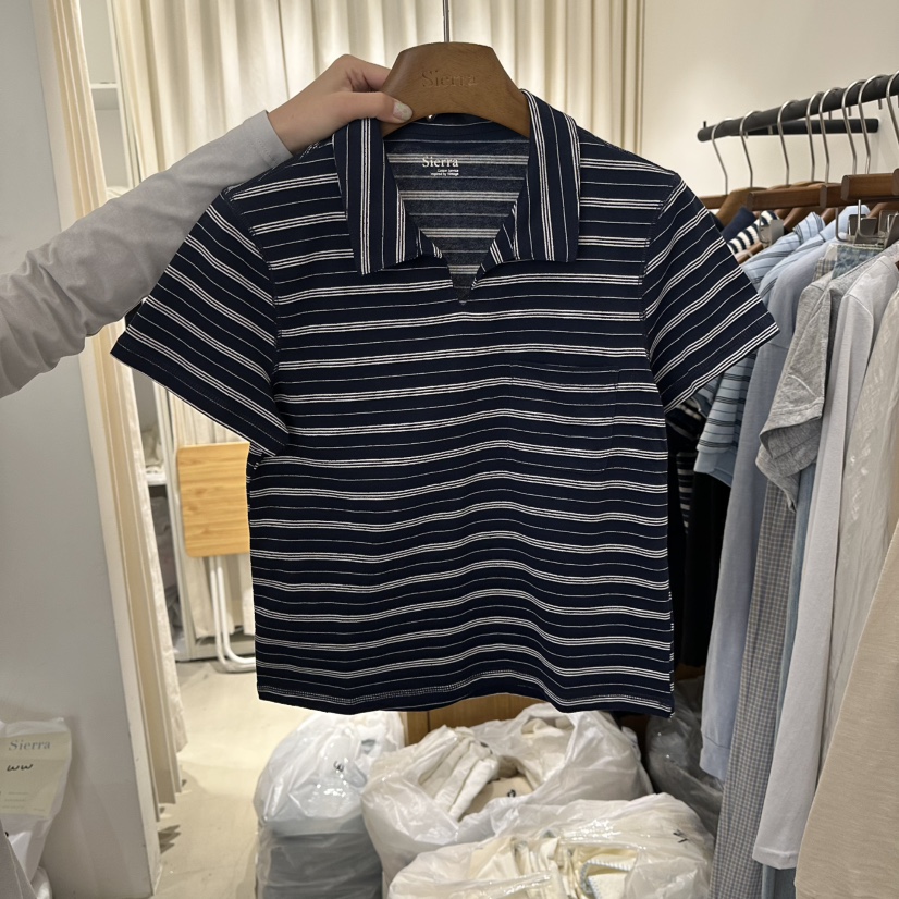 SIERRA韓國代購女士新品人氣時尚真品熱賣26春夏職業推薦T恤SIERRAT恤圖色4