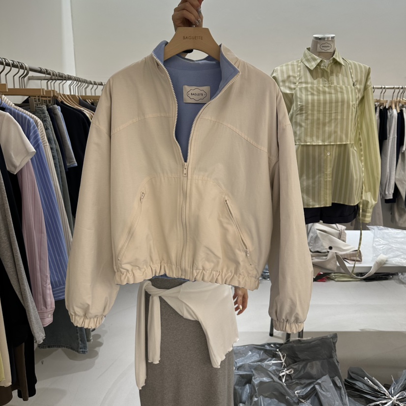 BAGUETTE-P東大門直郵女士新款推薦26春夏時尚休閑職業夾克BAGUETTE-P夾克圖色1