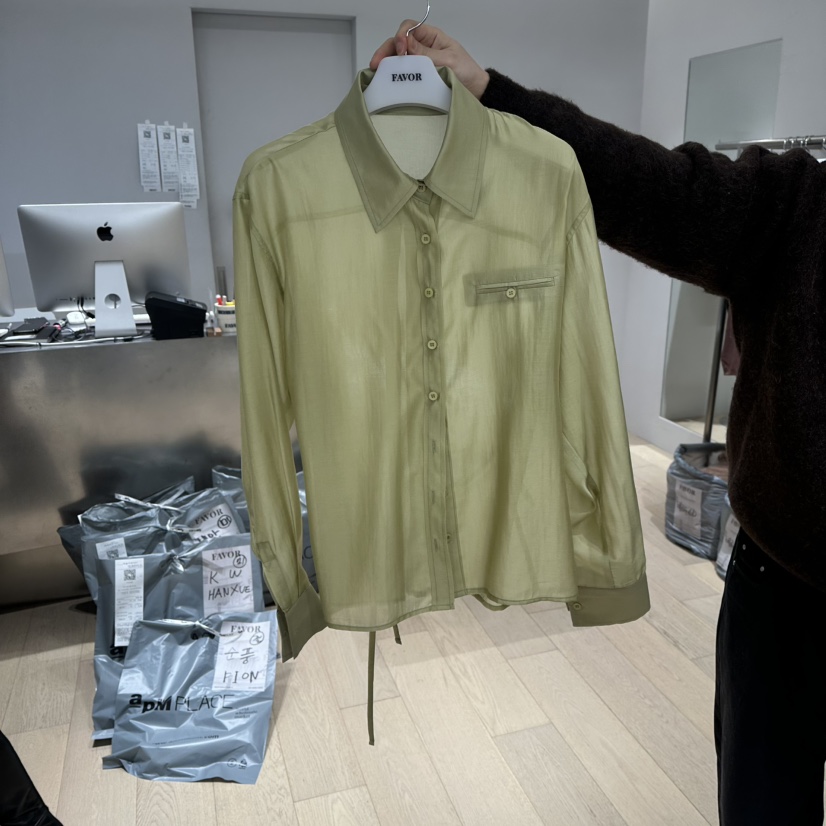 FAVOR-P東大門實拍女士新品推薦職業26春夏真品襯衫蕾絲衫FAVOR-P襯衫/蕾絲衫圖色2