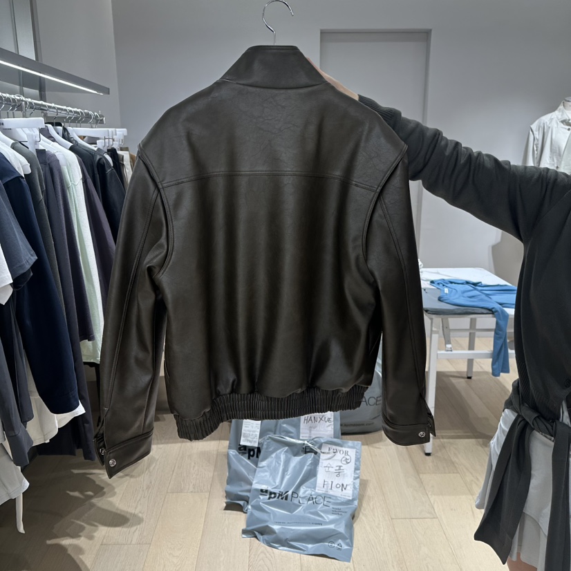 FAVOR-P東大門直郵女士新款26春夏休閑職業推薦夾克皮革FAVOR-P夾克