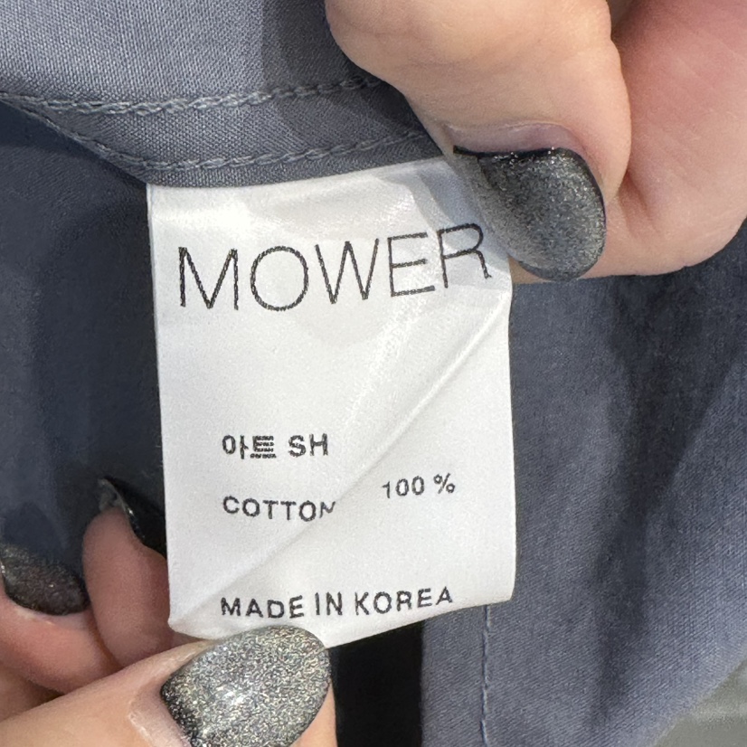 MOWER韓國直郵女裝新款熱賣真品人氣休閑時尚26春夏襯衫蕾絲衫MOWER襯衫/蕾絲衫