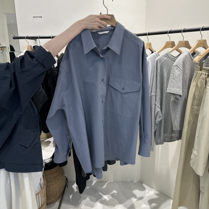 MOWER韓國直郵女裝新款熱賣真品人氣休閑時尚26春夏襯衫蕾絲衫MOWER襯衫/蕾絲衫圖色3