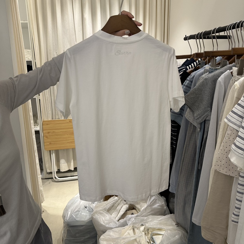 SIERRA東大門實拍女士新品熱賣時尚真品推薦人氣休閑26春夏T恤SIERRAT恤