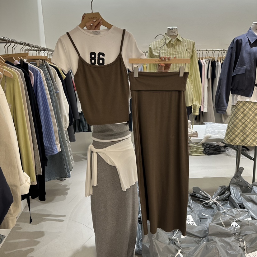 BAGUETTE-P韓國直郵女士新品職業熱賣真品26春夏套裝不含內搭BAGUETTE-P套裝圖色1