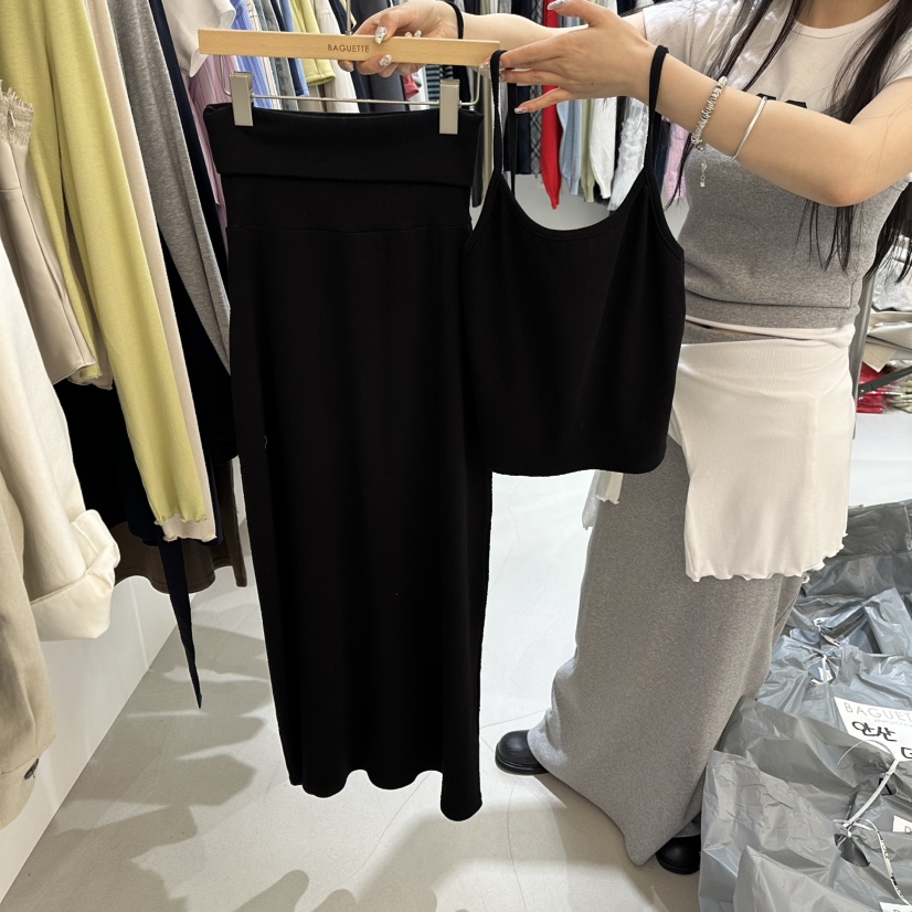 BAGUETTE-P韓國直郵女士新品職業熱賣真品26春夏套裝不含內搭BAGUETTE-P套裝圖色3