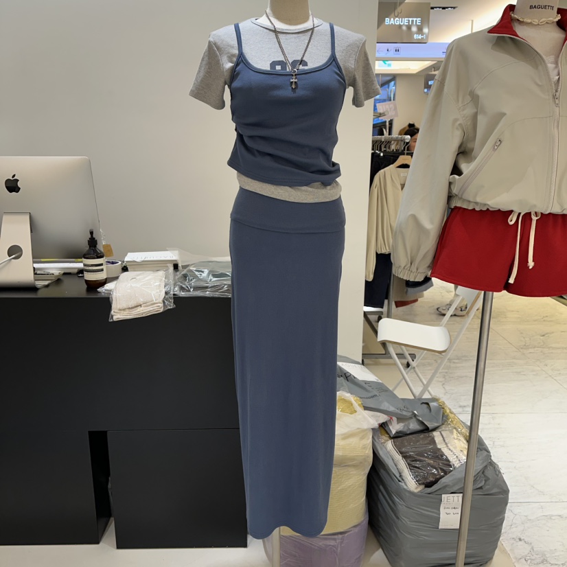 BAGUETTE-P韓國直郵女士新品職業熱賣真品26春夏套裝不含內搭BAGUETTE-P套裝圖色4