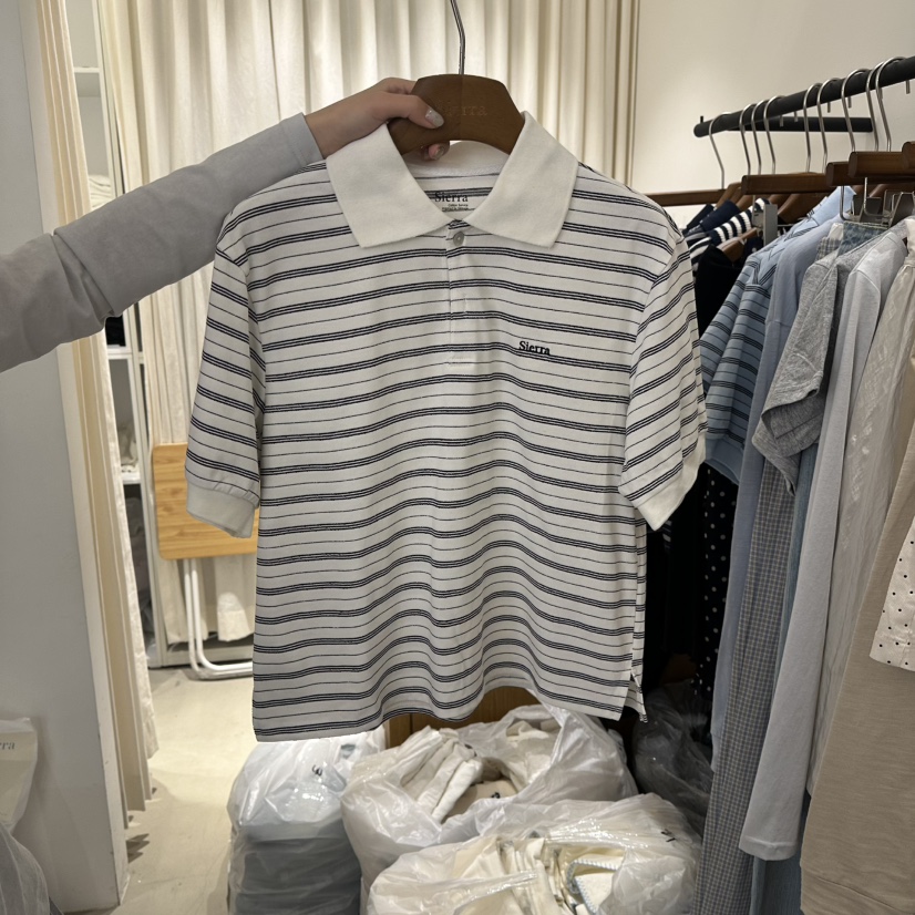 SIERRA東大門直郵女裝新款熱賣真品職業人氣推薦26春夏T恤SIERRAT恤圖色1