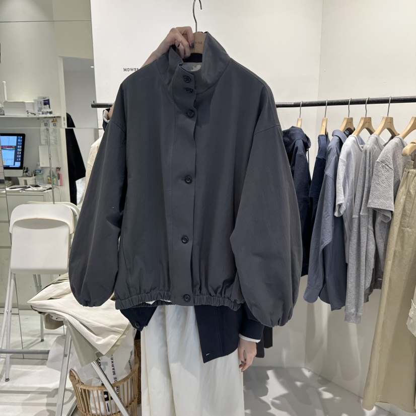 MOWER韓國直郵女士新品26春夏熱賣推薦職業真品時尚休閑夾克MOWER夾克圖色1墨色