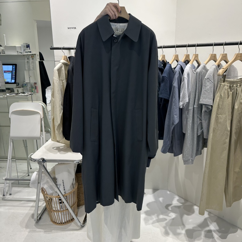 MOWER東大門代購女士新款熱賣真品推薦休閑26春夏長款風衣MOWER長款風衣圖色2