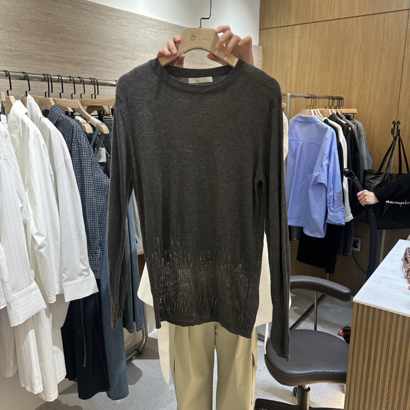 BISHOP/APOINT/3MARCH東大門實拍女裝新品熱賣26春夏針織衫BISHOP/APOINT/3MARCH針織衫圖色4