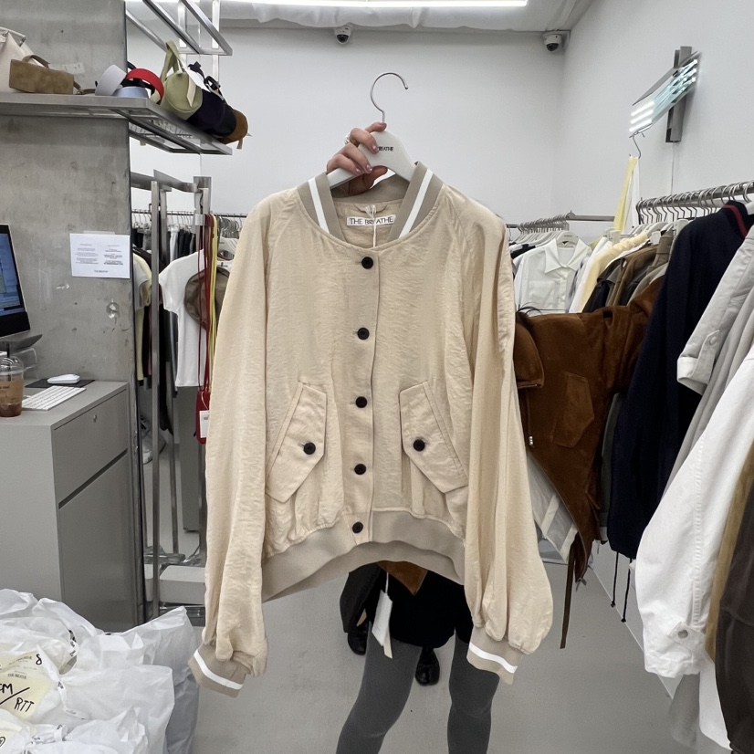 BREATHE韓國代購女士新品職業熱賣時尚休閑26春夏人氣夾克BREATHE夾克圖色1