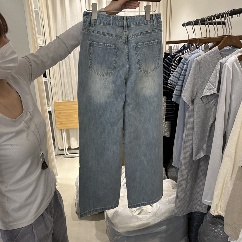 SIERRA韓國代購女裝新款熱賣休閑職業時尚人氣推薦牛仔褲SIERRA牛仔褲