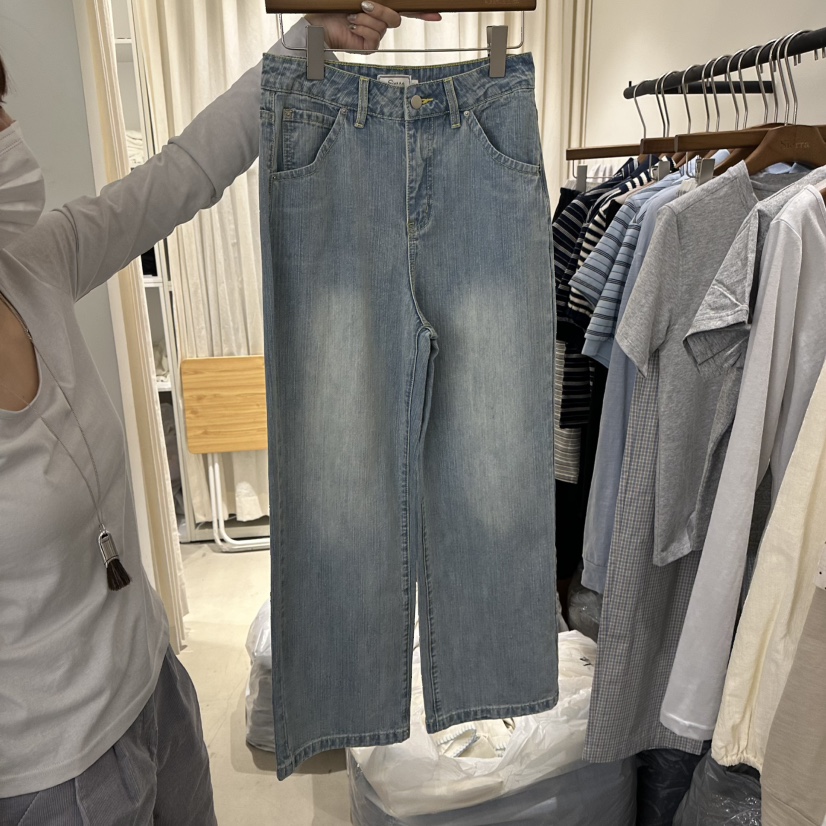SIERRA韓國代購女裝新款熱賣休閑職業時尚人氣推薦牛仔褲SIERRA牛仔褲圖色1