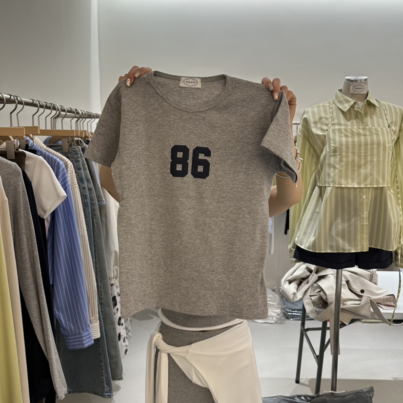 BAGUETTE-P東大門代購女裝新款時尚真品熱賣人氣職業T恤BAGUETTE-PT恤圖色4