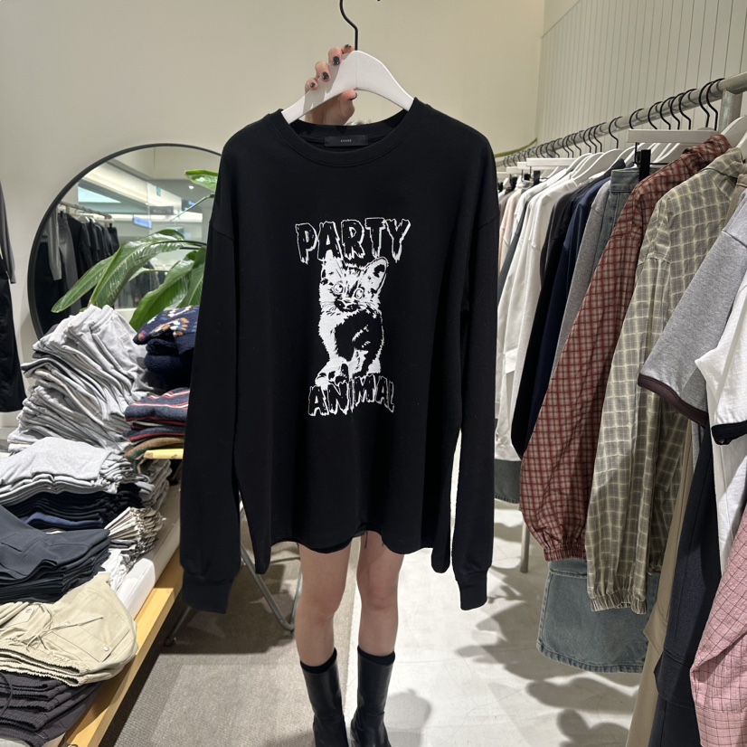 GRADE東大門直郵女裝新款時尚真品熱賣休閑推薦人氣長袖T恤GRADE長袖T恤圖色2