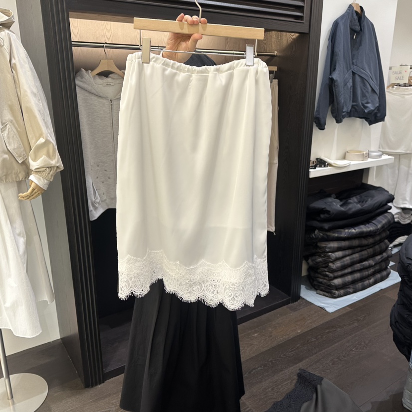 VIBELLE韓國直郵女裝新品推薦職業時尚休閑熱賣人氣真品長裙VIBELLE長裙