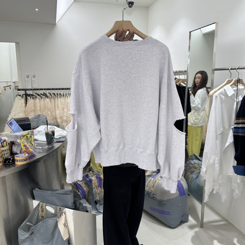 REPELLER韓國代購女士新款推薦人氣職業26春夏衛衣不含內搭REPELLER衛衣