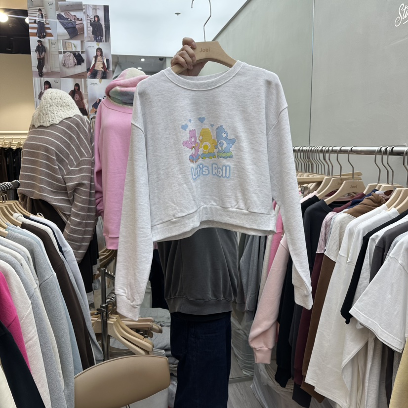 STICK WITH韓國代購女士新品人氣熱賣職業休閑時尚真品衛衣STICK WITH衛衣圖色2