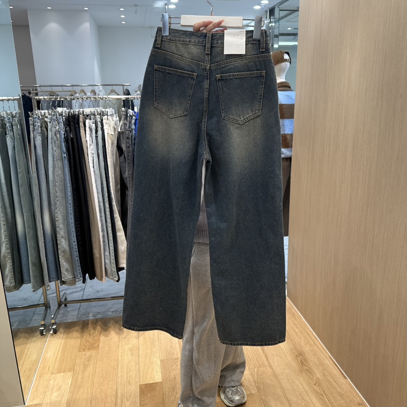 ZIPPER韓國代購女士新款真品休閑時尚職業熱賣26春夏牛仔褲ZIPPER牛仔褲