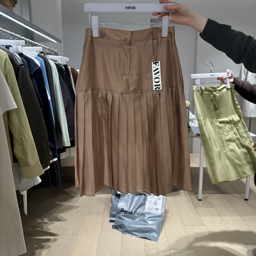 FAVOR-P韓國直郵女裝新品時尚人氣推薦真品半身裙中短裙FAVOR-P半身裙/中短裙圖色1