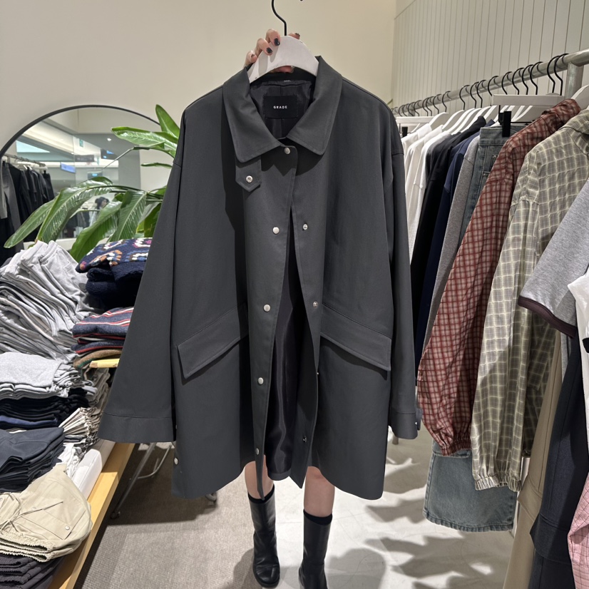 GRADE韓國代購女裝新款時尚職業真品26春夏推薦休閑人氣夾克GRADE夾克圖色2