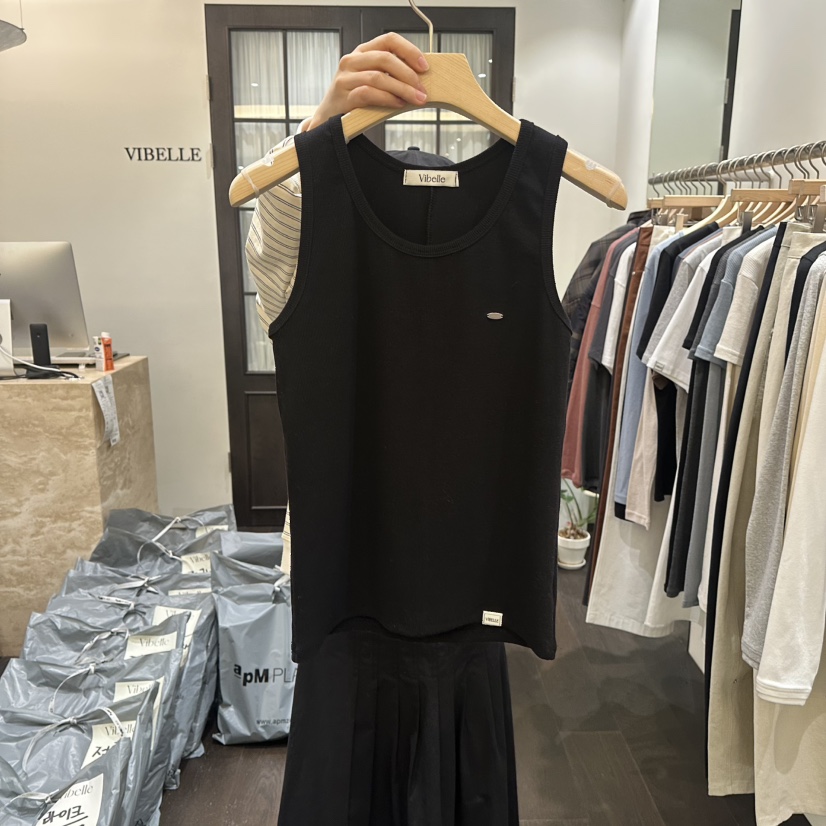 VIBELLE韓國直郵女士新品真品職業人氣休閑推薦熱賣吊帶背心VIBELLE吊帶/背心圖色6