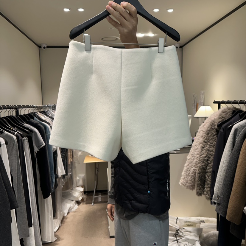 RE STOCK東大門代購女裝新品職業人氣熱賣推薦短褲粗花呢RE STOCK短褲