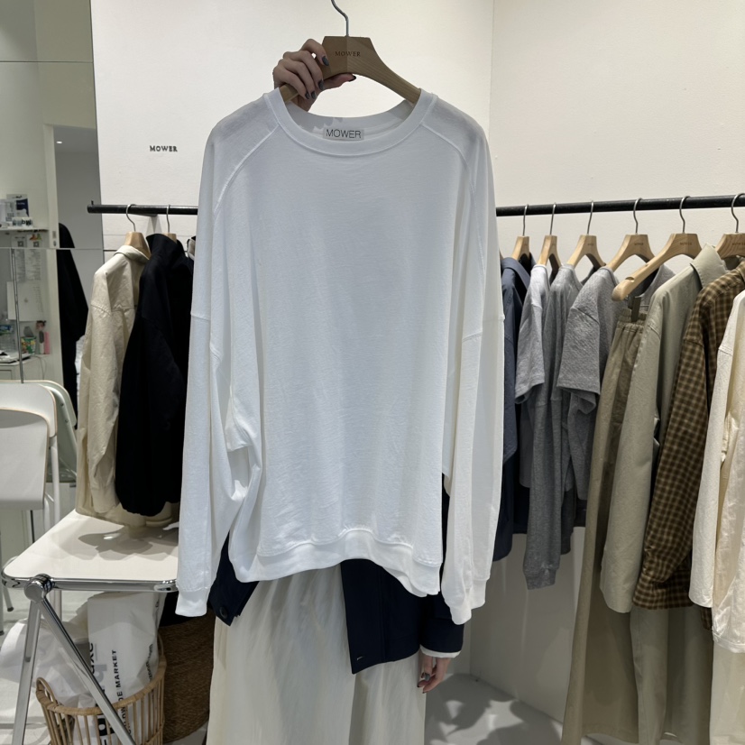 MOWER東大門代購女裝新款真品推薦人氣熱賣時尚職業長袖T恤MOWER長袖T恤圖色1